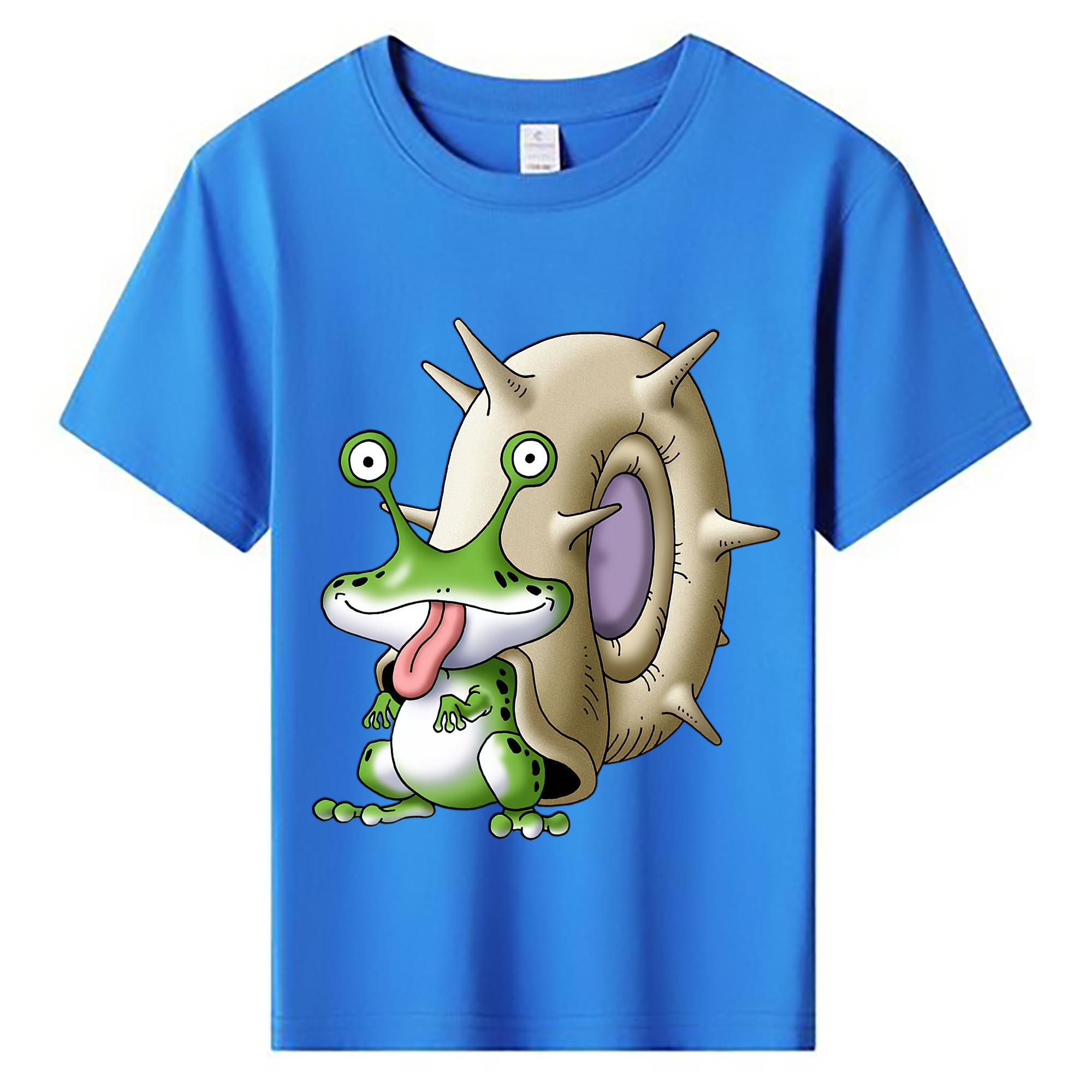 （画像用） ドラゴンクエスト Doragon Kuesuto Dragon Quest 綿100％キッズTシャツ（フロントプリント）